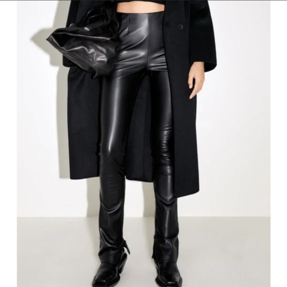 Zara Leather pants